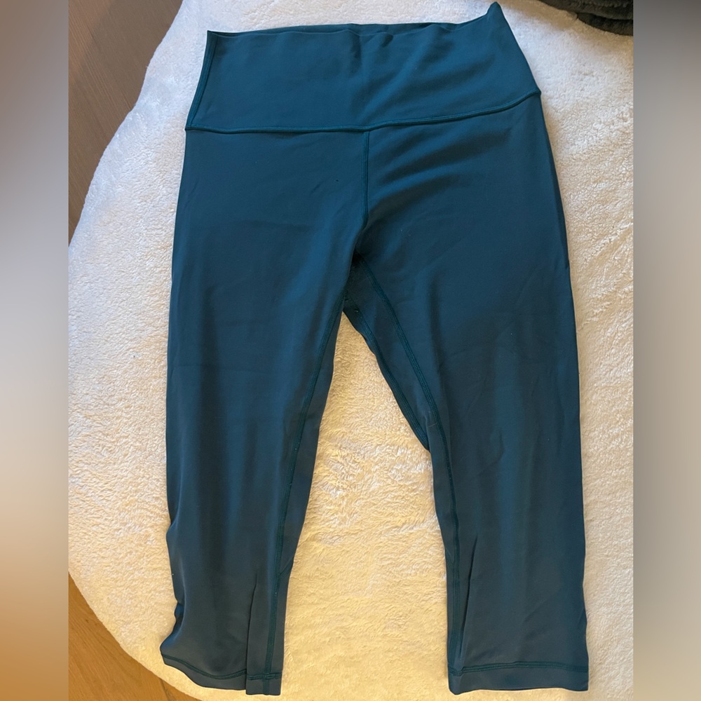 LuluLemon Athletica align high waisted leggings teal